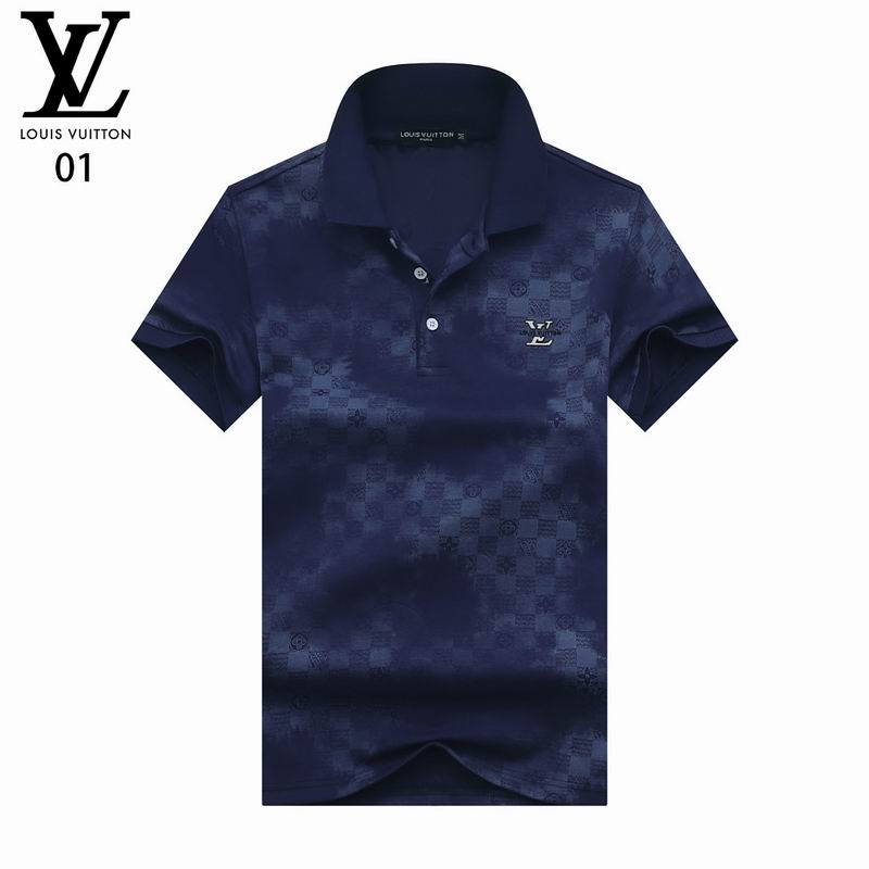 Louis Vuitton POLO shirts men-LV3022P